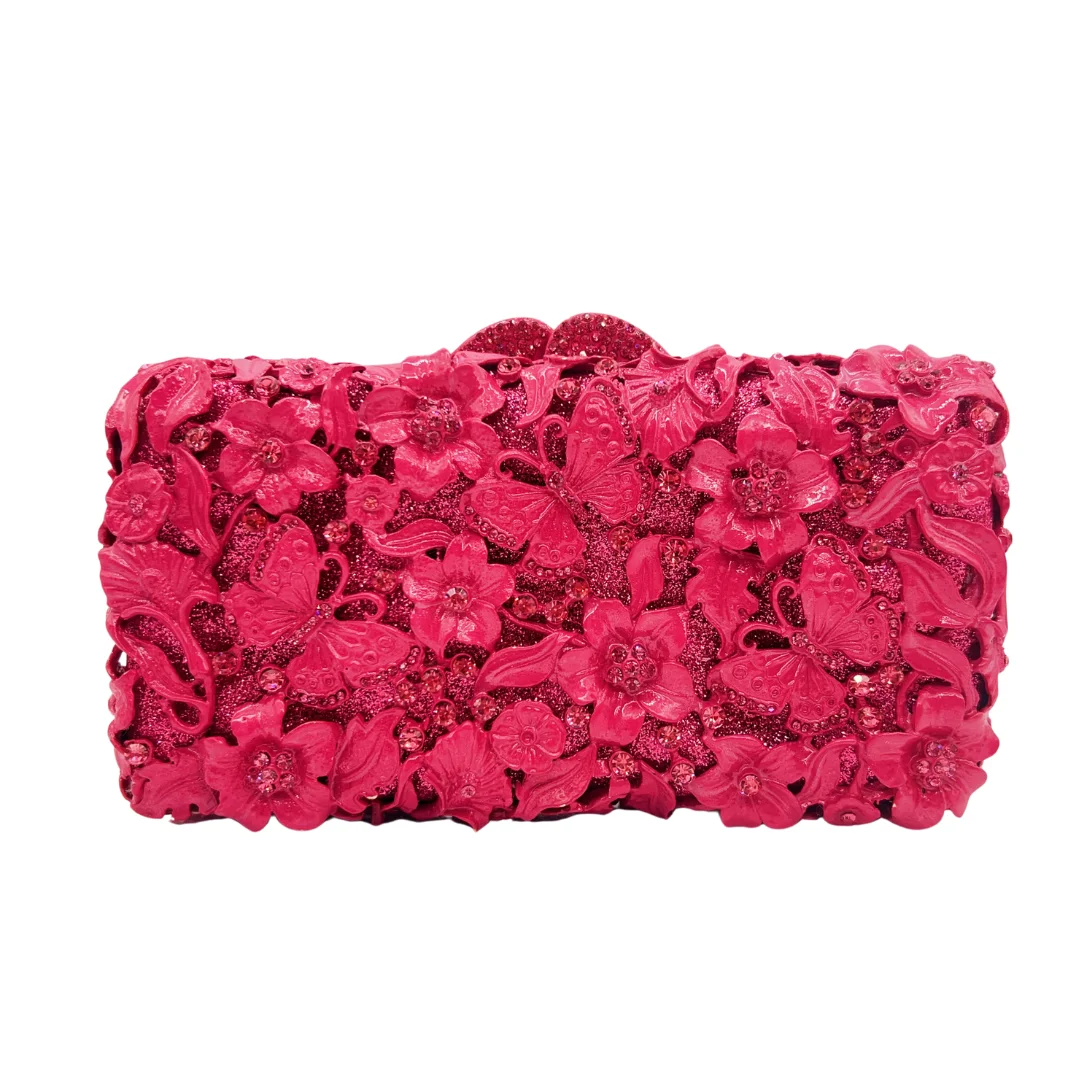 Rose Wax Flower Clutch, Glossy Velvet Evening Bag for Women. OEM Custom Botanical Purse, Low MOQ Wholesale from Factory Direct
Rose Wax Flower Clutch, Glossy Velvet Evening Bag for Women. OEM Custom Botanical Purse, Low MOQ Wholesale from Factory Direct