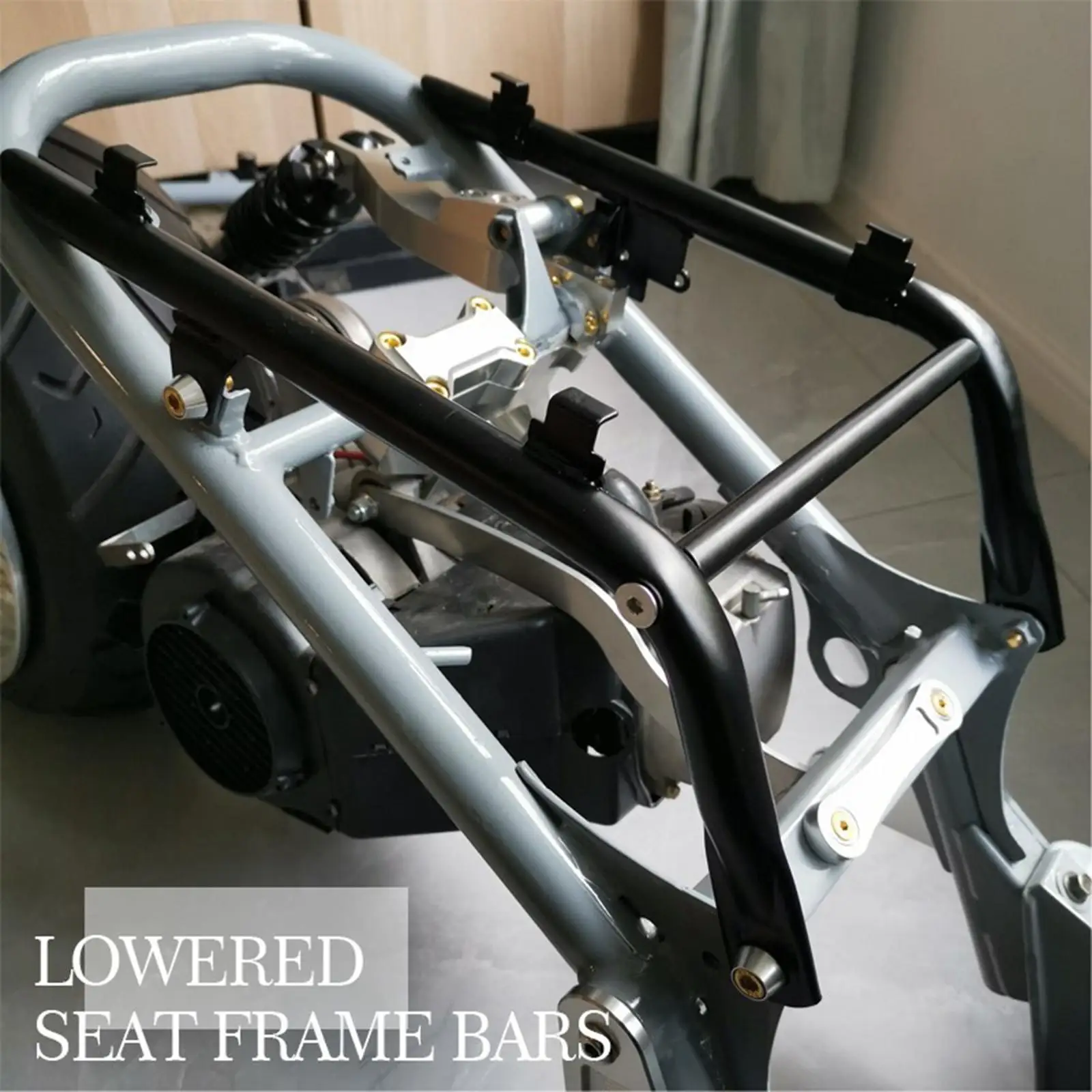 Lowered Seat Bracket Frame Bar Direct Replaces Easy to Install Lowering Seat Frame Sturdy Accessory for Honda Ruckus Nps50
Lowered Seat Bracket Frame Bar Direct Replaces Easy to Install Lowering Seat Frame Sturdy Accessory for Honda Ruckus Nps50