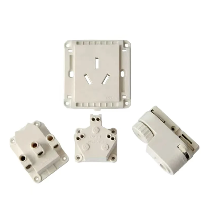 Пластиковые детали с ЧПУ, обработка нейлоновых деталей с ЧПУ, набор компонентов бытовой розетки
Пластиковые детали с ЧПУ, обработка нейлоновых деталей с ЧПУ, набор компонентов бытовой розетки