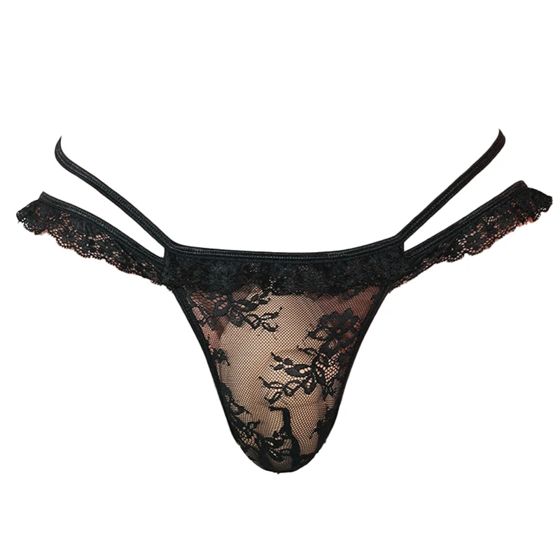 Men's Sexy Lace Thong Underwear Soft Skin-Friendly Smooth Erotic Lingerie Pure Desire Thin Design for Seductive Comfort
Men's Sexy Lace Thong Underwear Soft Skin-Friendly Smooth Erotic Lingerie Pure Desire Thin Design for Seductive Comfort