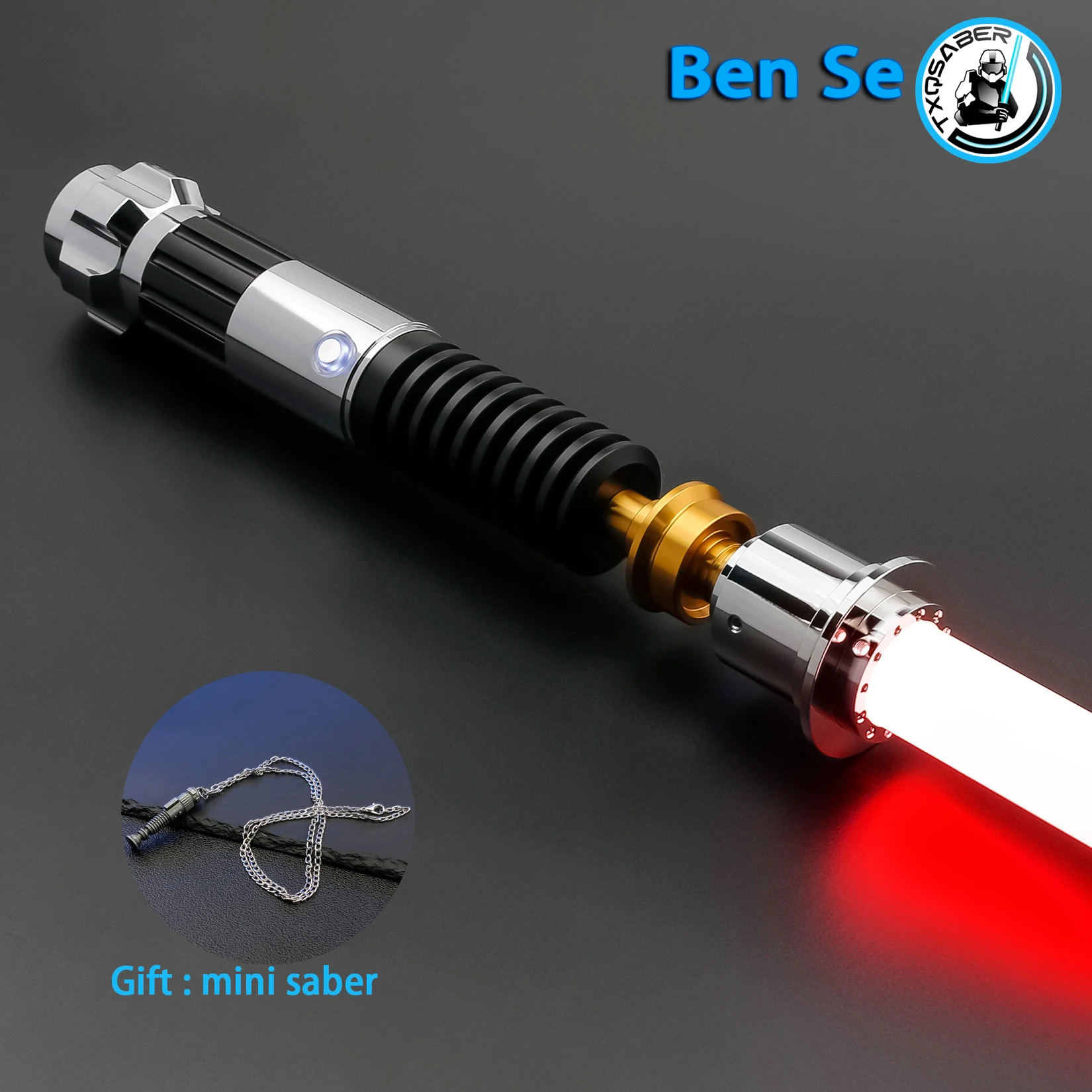 TXQSTUDIO NeoPixel lightsaber Smooth Swing Bluetooth Colors Change For Adult Cosplay Toys Heavy Dueling Obi-Wan Laser
TXQSTUDIO NeoPixel lightsaber Smooth Swing Bluetooth Colors Change For Adult Cosplay Toys Heavy Dueling Obi-Wan Laser