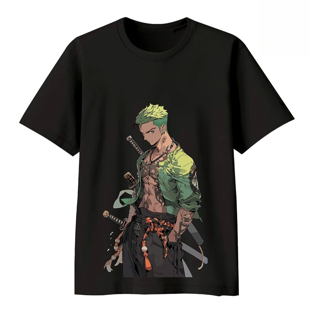 HAENHA Loronoa Zoro One Piece Baju Kaos Distro — футболка с принтом для мужчин и женщин, с коротким рукавом
HAENHA Loronoa Zoro One Piece Baju Kaos Distro — футболка с принтом для мужчин и женщин, с коротким рукавом