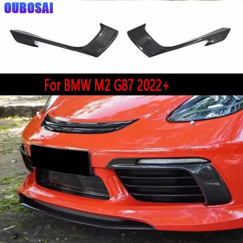 For Porsche 718 982 Cayman Boxster carbon fiber Wind knife front bumper blade fog lamp tuyere Splitter Surround Trim
For Porsche 718 982 Cayman Boxster carbon fiber Wind knife front bumper blade fog lamp tuyere Splitter Surround Trim