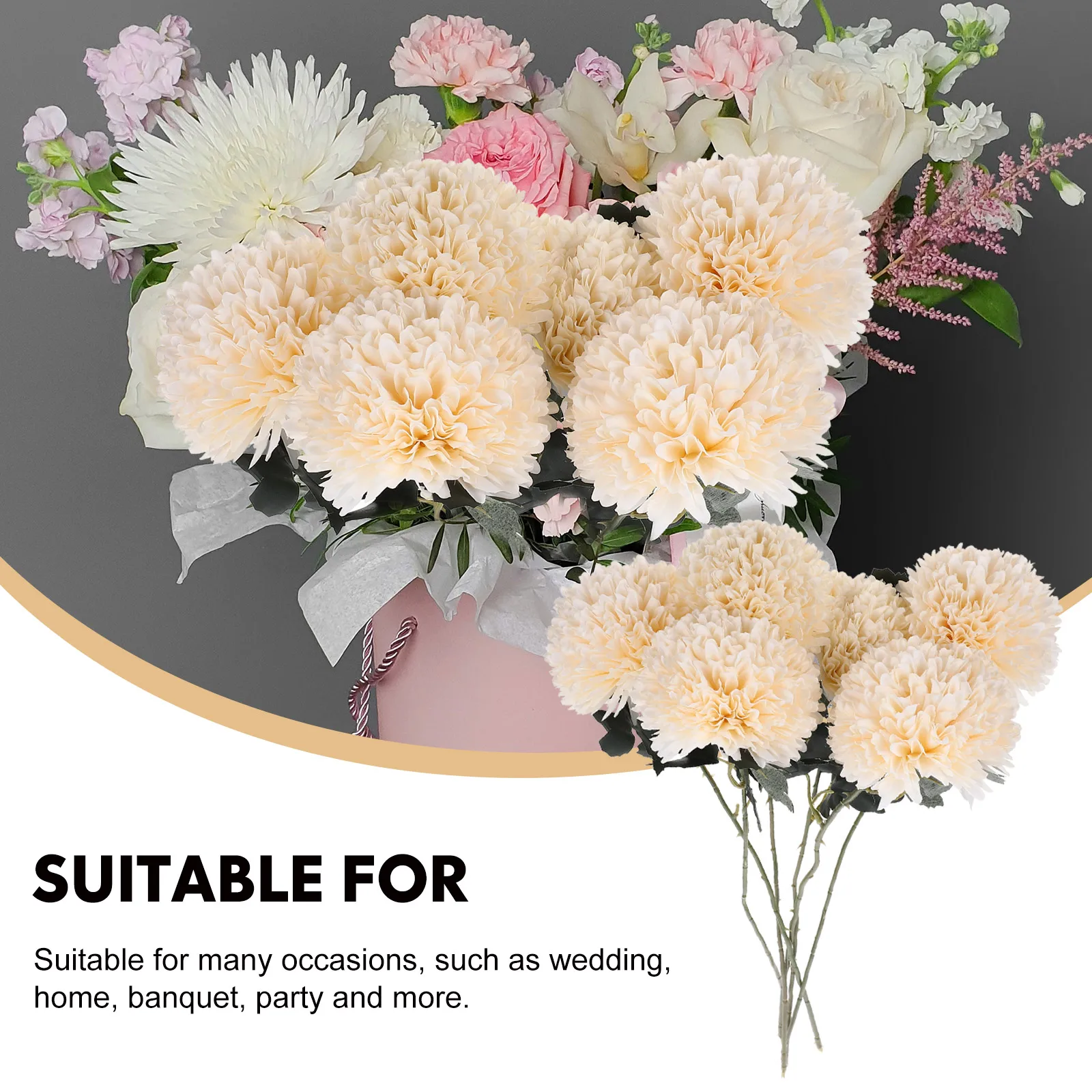 6 Pcs Artificial Flowers Realistic D Decor Wedding Party Home nament Fake D Bouquet Long Lasting DurabilityFlowers
6 Pcs Artificial Flowers Realistic D Decor Wedding Party Home nament Fake D Bouquet Long Lasting DurabilityFlowers