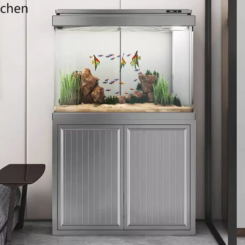 F1 ultra-white glass fish tank living room bottom filter ecological aquarium household
F1 ultra-white glass fish tank living room bottom filter ecological aquarium household