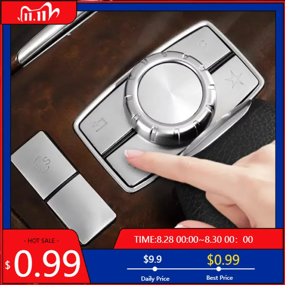 Interior Stickers 6PCS/set For Mercedes Benz E Class W212 E200 E260 2010-15 ABS Car Central Multimedia Button Trim Cover Sticker
Interior Stickers 6PCS/set For Mercedes Benz E Class W212 E200 E260 2010-15 ABS Car Central Multimedia Button Trim Cover Sticker