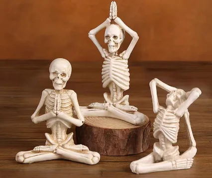 Factory supply Skeleton Yoga Action Resin Craft Ornament Festival Party Horror Atmosphere Decoration Prop
Factory supply Skeleton Yoga Action Resin Craft Ornament Festival Party Horror Atmosphere Decoration Prop