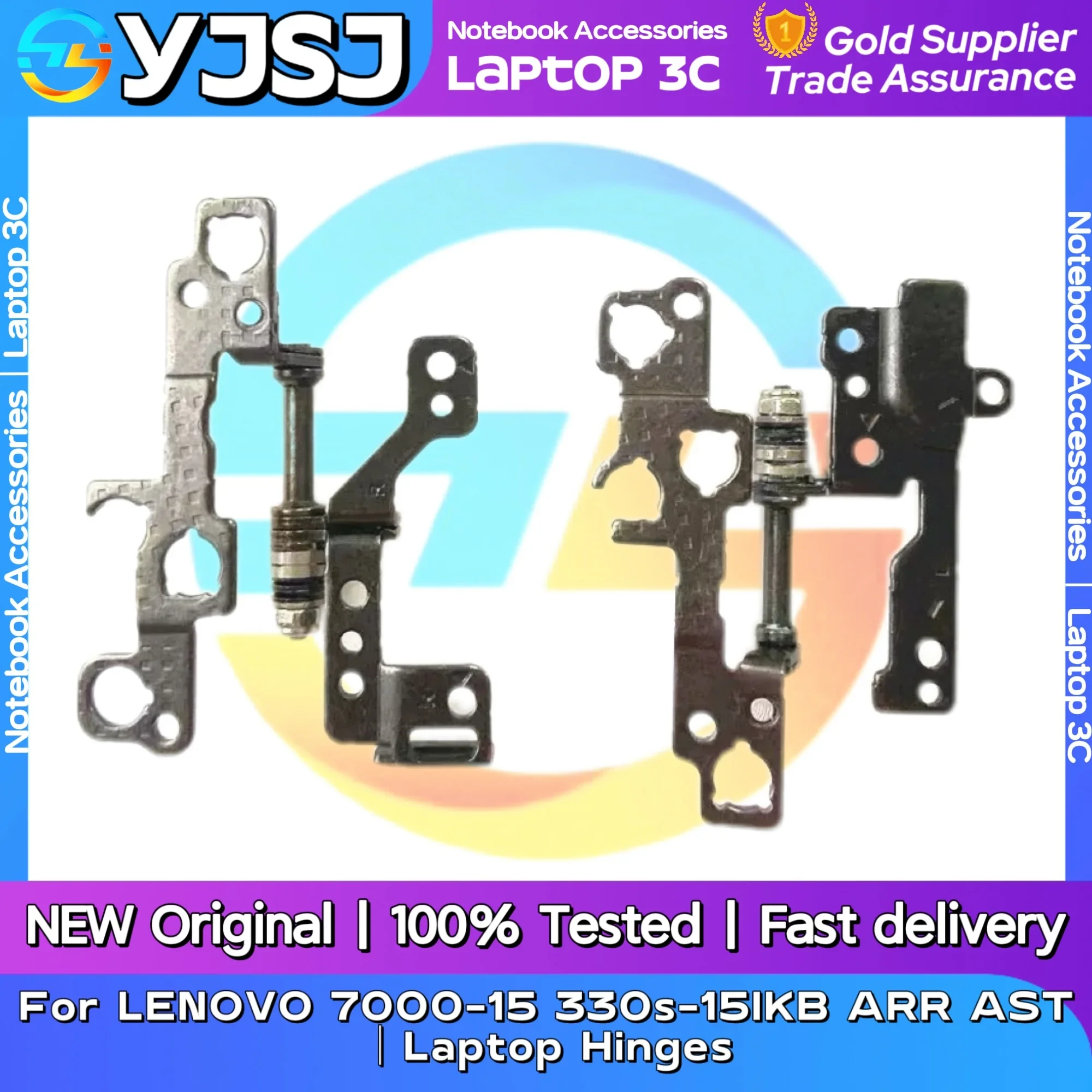 New Original Laptop Notebook Hinges For LENOVO 7000-15 330S-15 330s-15IKB 330s-15ARR 330s-15AST 330S-15ISK LCD Screen Hinge
New Original Laptop Notebook Hinges For LENOVO 7000-15 330S-15 330s-15IKB 330s-15ARR 330s-15AST 330S-15ISK LCD Screen Hinge