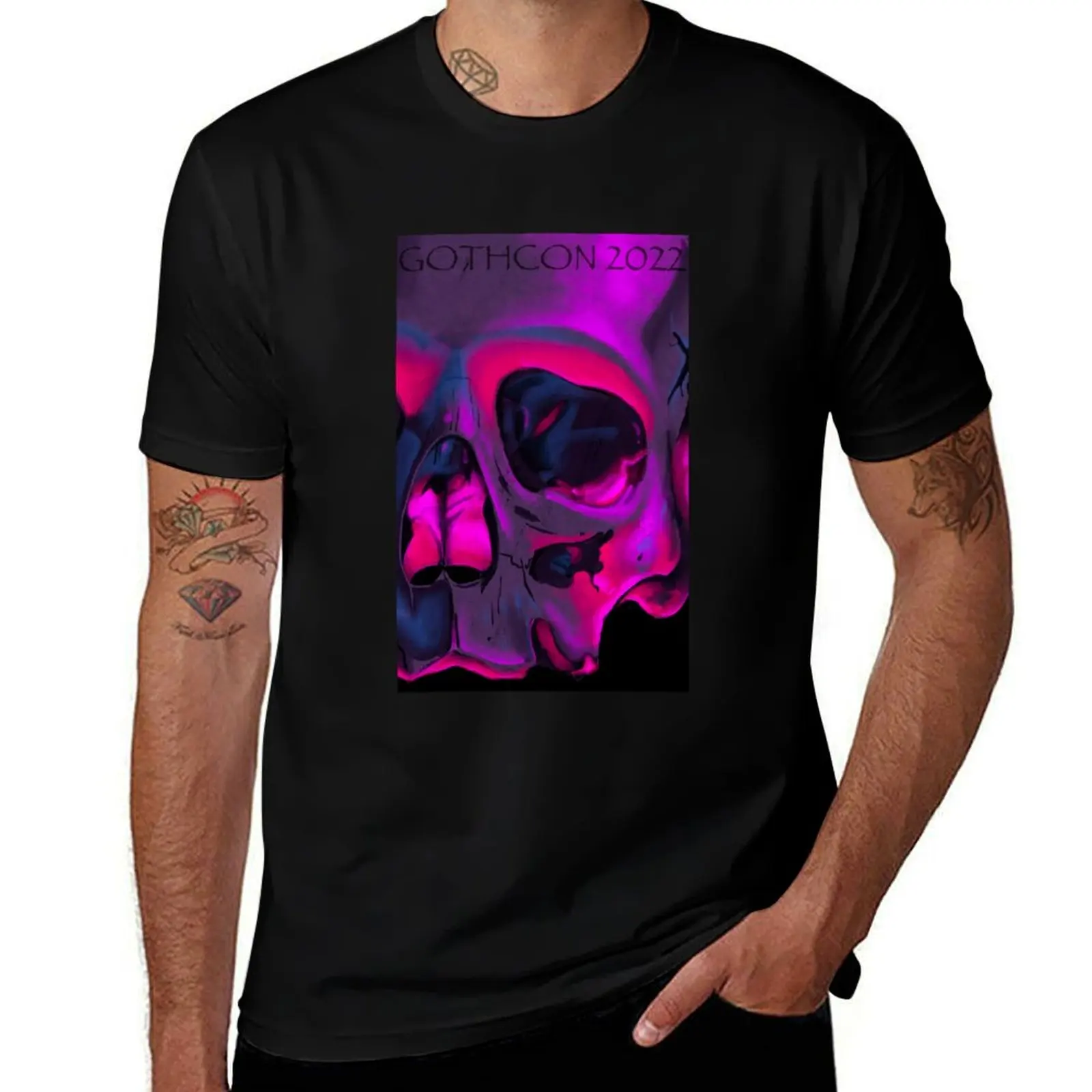 GothCon 2022 Skull T-Shirt man t shirts cotton t shirts for man cotton T-Shirt
GothCon 2022 Skull T-Shirt man t shirts cotton t shirts for man cotton T-Shirt