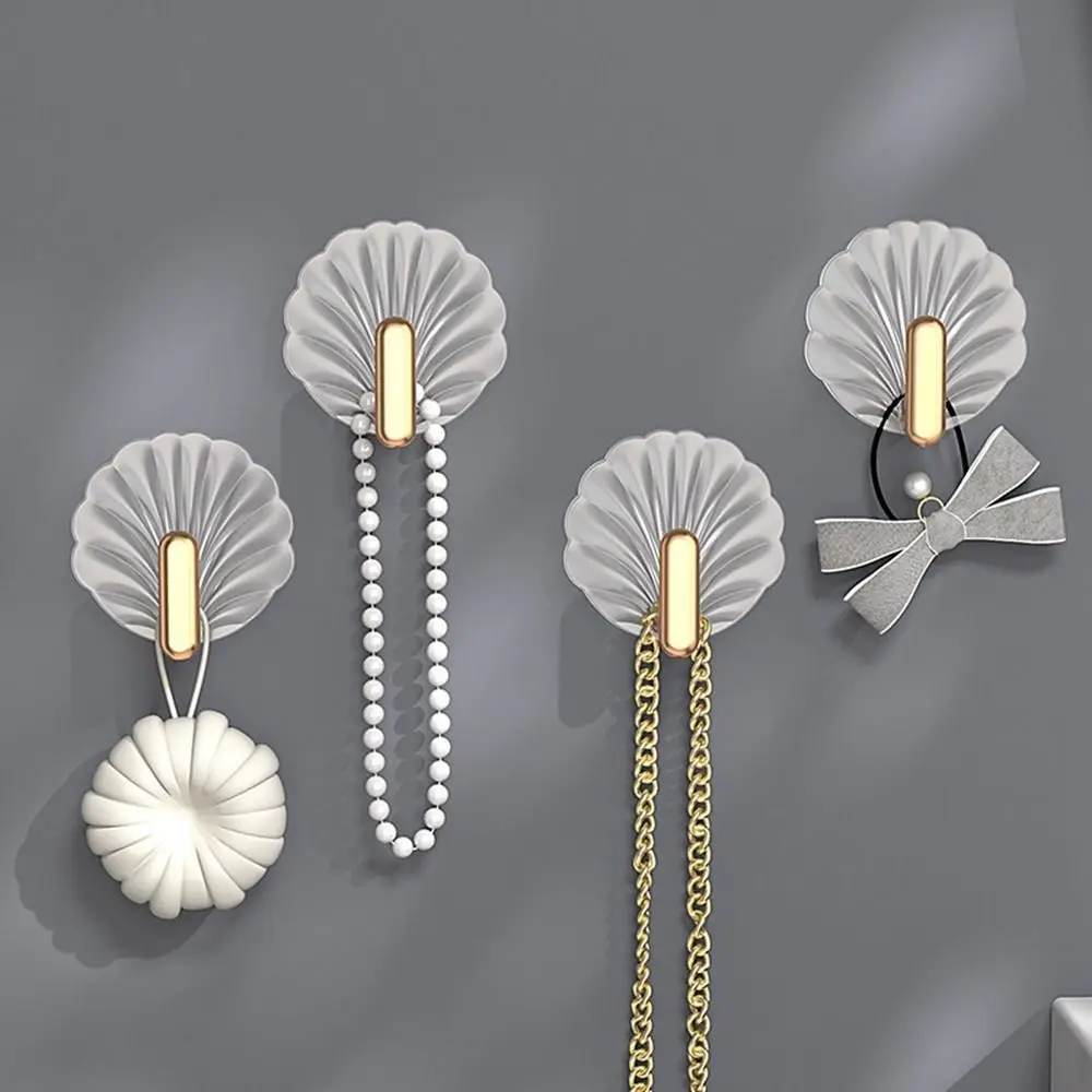 4Pc Creative Shell Shape Wall Hook Multifunctional Transparent Hook Adhesive Shell Shaped Cute Hook Household Decor Storage Hook
4Pc Creative Shell Shape Wall Hook Multifunctional Transparent Hook Adhesive Shell Shaped Cute Hook Household Decor Storage Hook