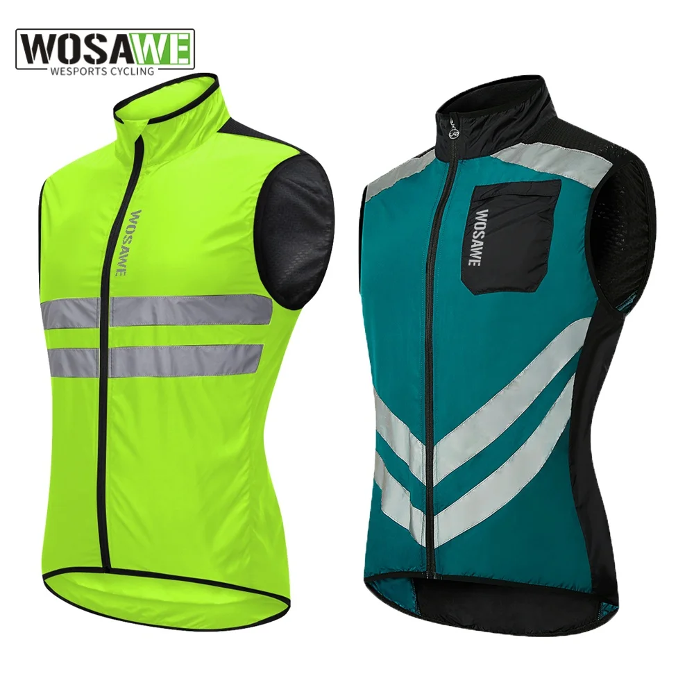 WOSAWE Windproof Men Cycling Jackets Rain Repellent Sleeveless Reflective Waistcoat MTB Bike Outer Jersey Windbreaker Clothing
WOSAWE Windproof Men Cycling Jackets Rain Repellent Sleeveless Reflective Waistcoat MTB Bike Outer Jersey Windbreaker Clothing
