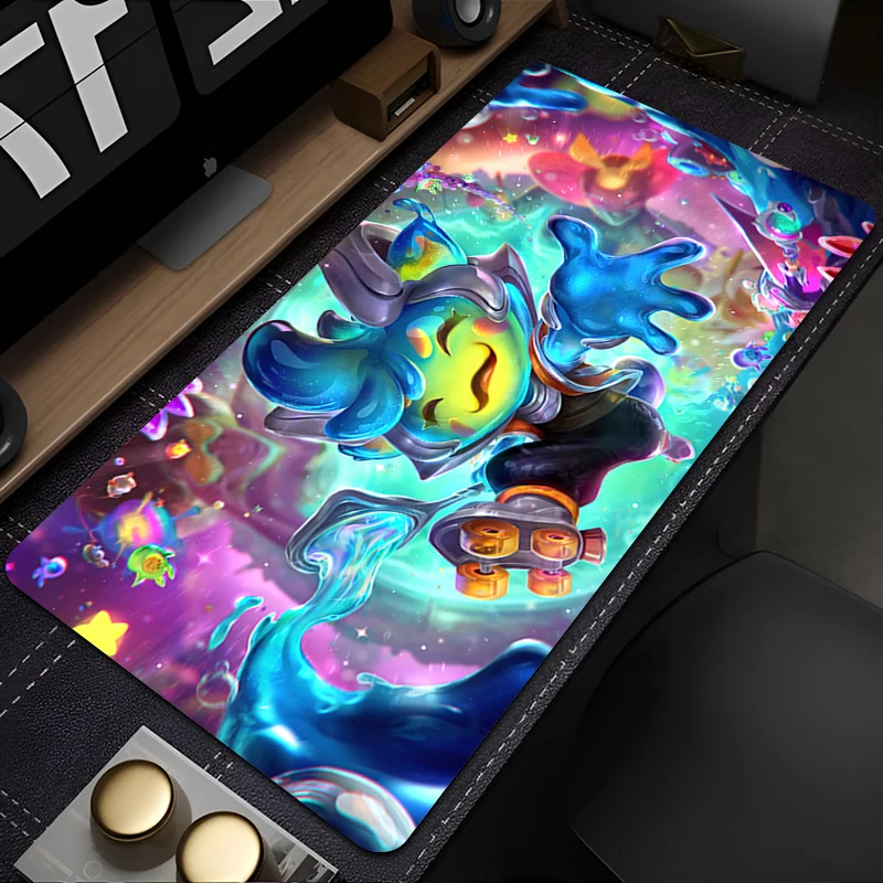 Mouse Pad notbook gamer Large Keyboard NonSlip Rubber L-league of Legends Teemo Computer Carpet Desk Mat PC Gamer HD MousePad
Mouse Pad notbook gamer Large Keyboard NonSlip Rubber L-league of Legends Teemo Computer Carpet Desk Mat PC Gamer HD MousePad