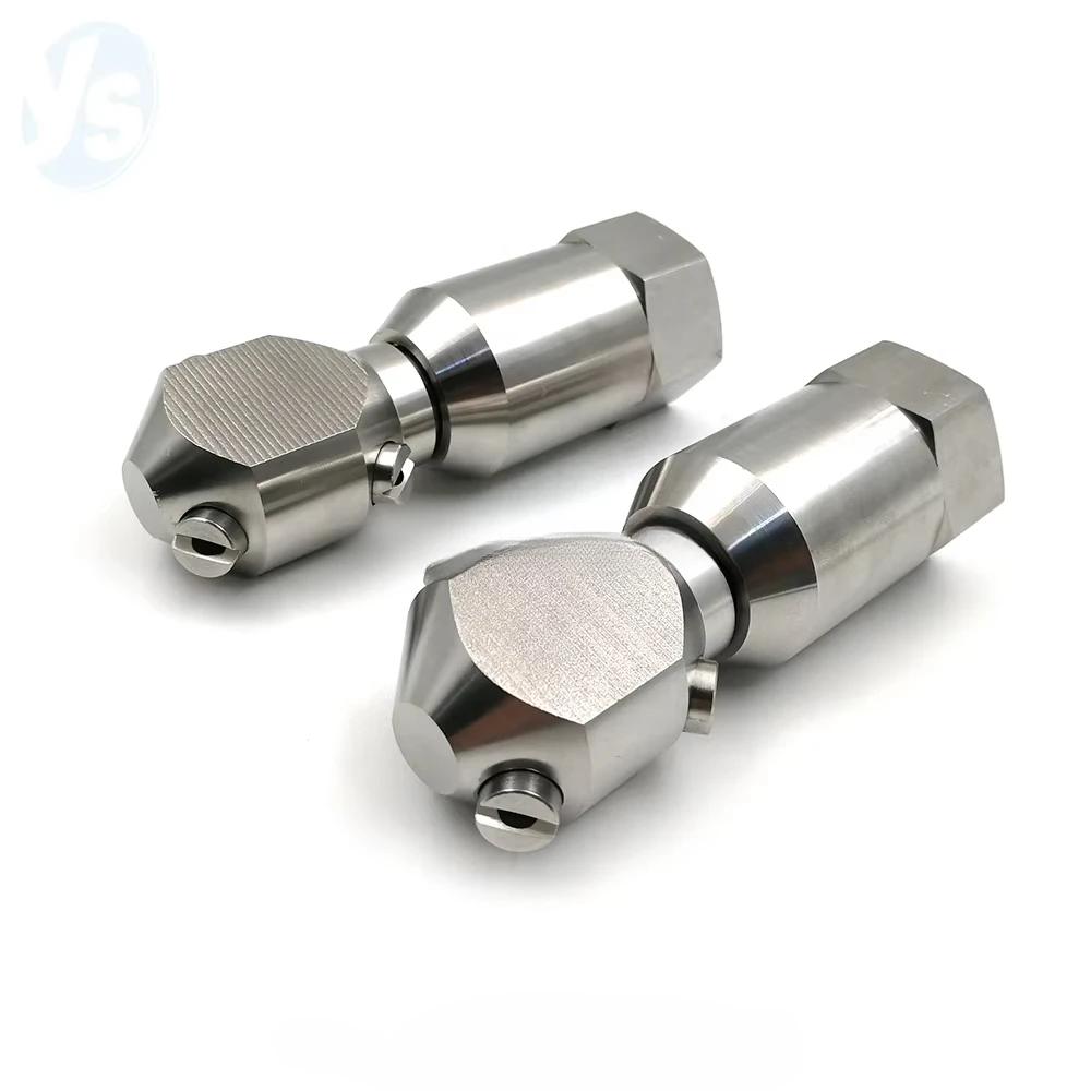 YS High Quality 18250 Type Tank Rotary Cleaning Nozzle, Stainless Steel 360 Degree Rotary Spray Head Washing Nozzle
YS High Quality 18250 Type Tank Rotary Cleaning Nozzle, Stainless Steel 360 Degree Rotary Spray Head Washing Nozzle