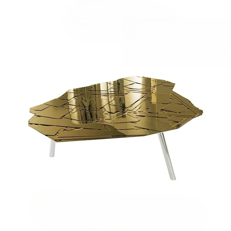 Modern fashion design creative mirror glass splicing coffee table coffee table living room villa side table
Modern fashion design creative mirror glass splicing coffee table coffee table living room villa side table