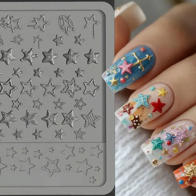 3D Baroque Angel Nail Mold Silicone Nail Art Charms DIY Tool Templates Stamping Plates Manicure Easy DIY Mold for Home Craft
3D Baroque Angel Nail Mold Silicone Nail Art Charms DIY Tool Templates Stamping Plates Manicure Easy DIY Mold for Home Craft