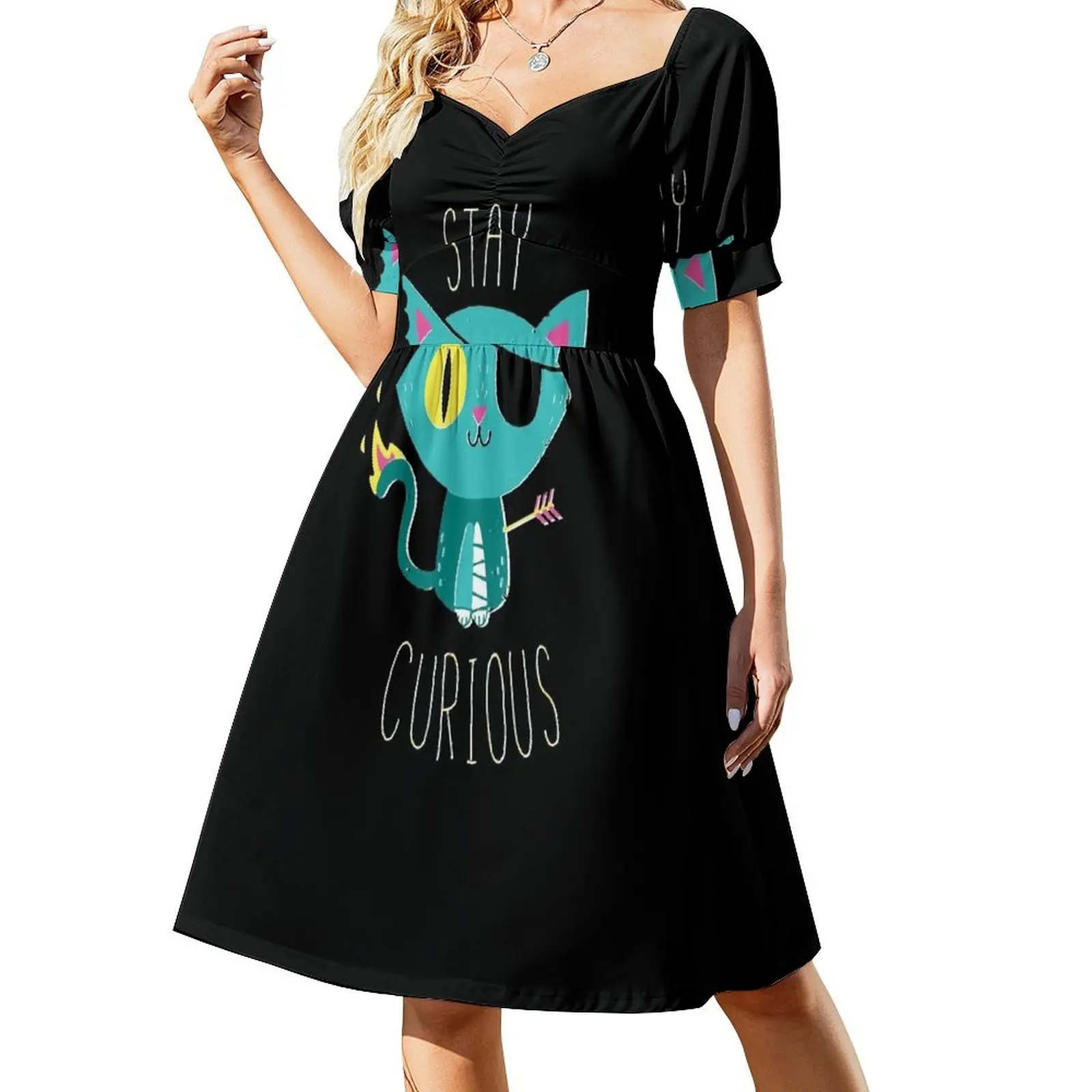 Stay Curious Sleeveless Dress women party dresses women's elegant loose dresses festival outfit women
Stay Curious Sleeveless Dress women party dresses women's elegant loose dresses festival outfit women
