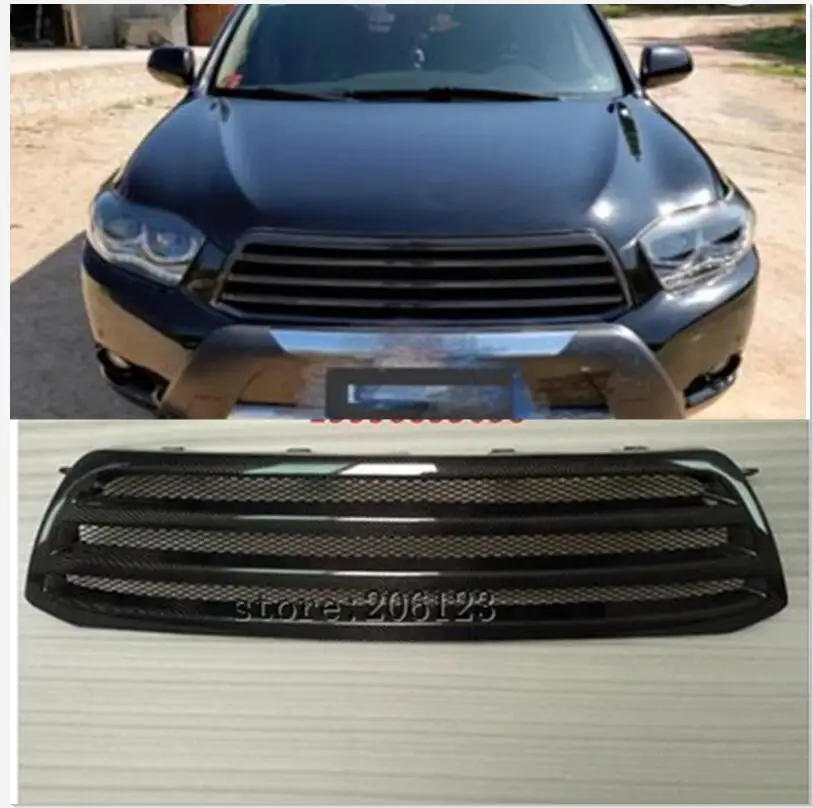 Автомобильная решетка для радиатора, рег. № cas, для Toyota Highlander 2008-2011, углеродное волокно
Автомобильная решетка для радиатора, рег. № cas, для Toyota Highlander 2008-2011, углеродное волокно