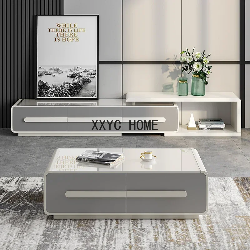 TV Cabinet and Tea Table Combination Large Furniture Floor TV Stand Chest of Drawers
TV Cabinet and Tea Table Combination Large Furniture Floor TV Stand Chest of Drawers