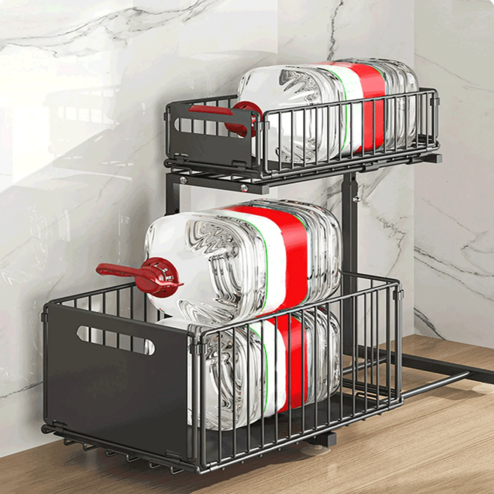 2 Tier Under Sink Shelf Metal Under Cabinet Organizer Sink Cabinet Shelf for Kitchen Bathroom Cupboard Kitchen Organizer
2 Tier Under Sink Shelf Metal Under Cabinet Organizer Sink Cabinet Shelf for Kitchen Bathroom Cupboard Kitchen Organizer