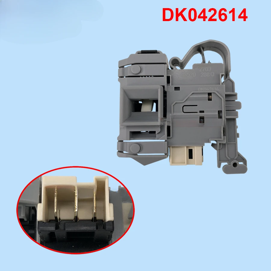 Электронный дверной замок DK042614 для стиральной машины Haier/ Galanz, сменные детали
Электронный дверной замок DK042614 для стиральной машины Haier/ Galanz, сменные детали