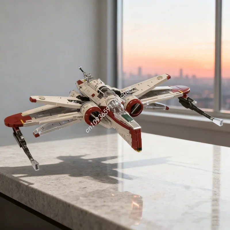 1638pcs MOC ARC Starfighter Star Battle Model Building Blocks Construction Christmas Gifts Assemble Toys DIY Idea Education Kids
1638pcs MOC ARC Starfighter Star Battle Model Building Blocks Construction Christmas Gifts Assemble Toys DIY Idea Education Kids
