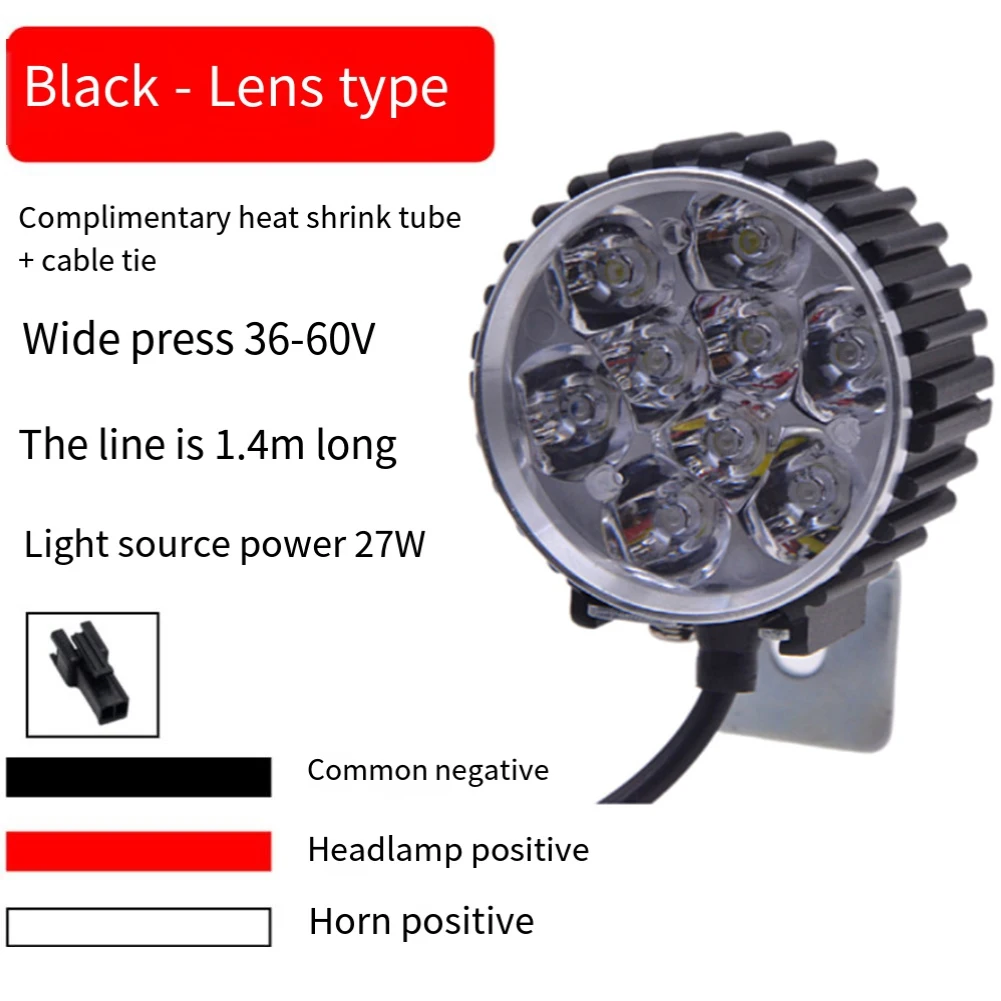 48V Ebike Electric Bicycle 6/9LED Headlight LED Folding Electric Bike Headlight Electric Power Headlights Accessories
48V Ebike Electric Bicycle 6/9LED Headlight LED Folding Electric Bike Headlight Electric Power Headlights Accessories