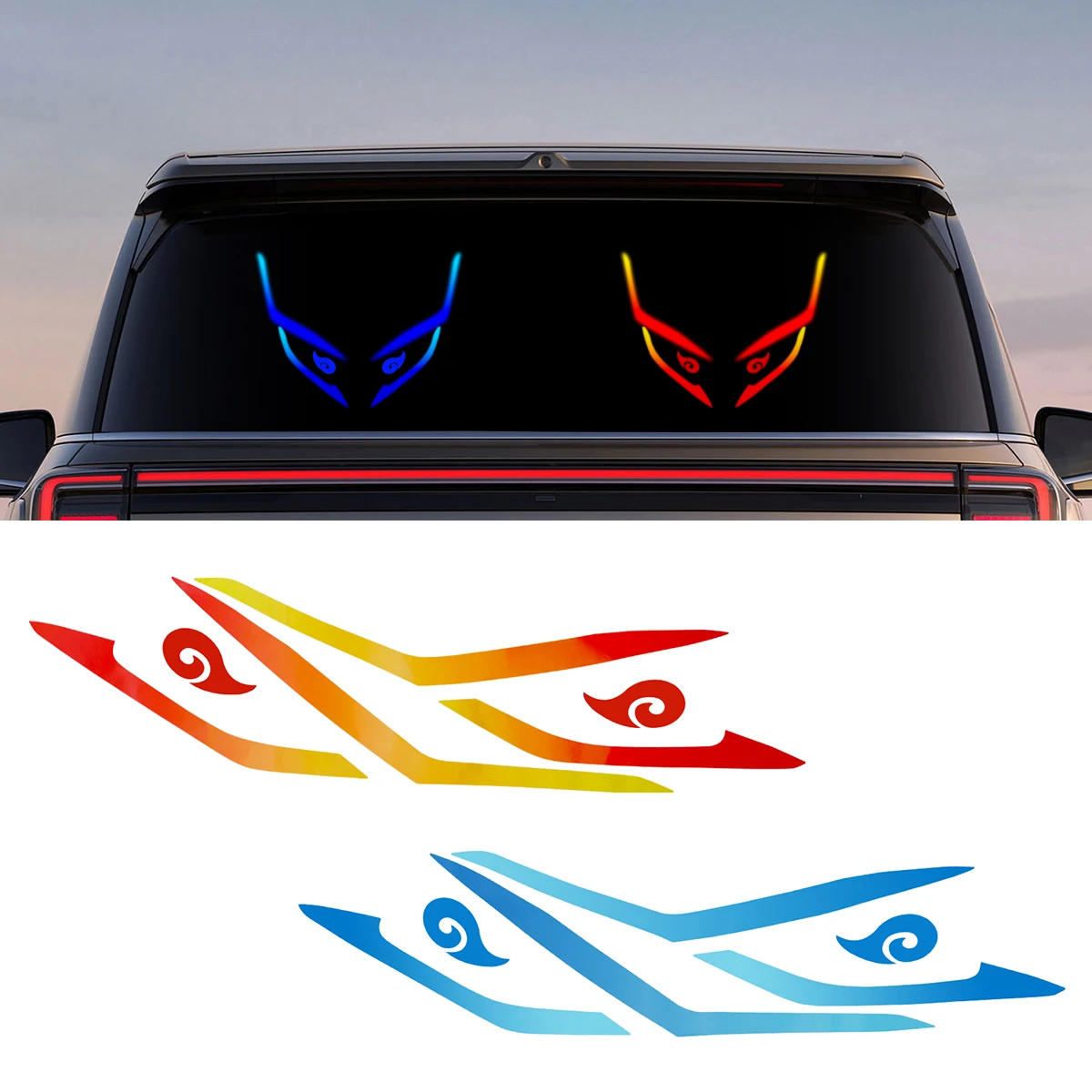 Motorcycle Reflective Cool Front Pull Headlight Decals Motorcycle Fairing Sticker Decoration For PCX160 Scratch Protection Film
Motorcycle Reflective Cool Front Pull Headlight Decals Motorcycle Fairing Sticker Decoration For PCX160 Scratch Protection Film