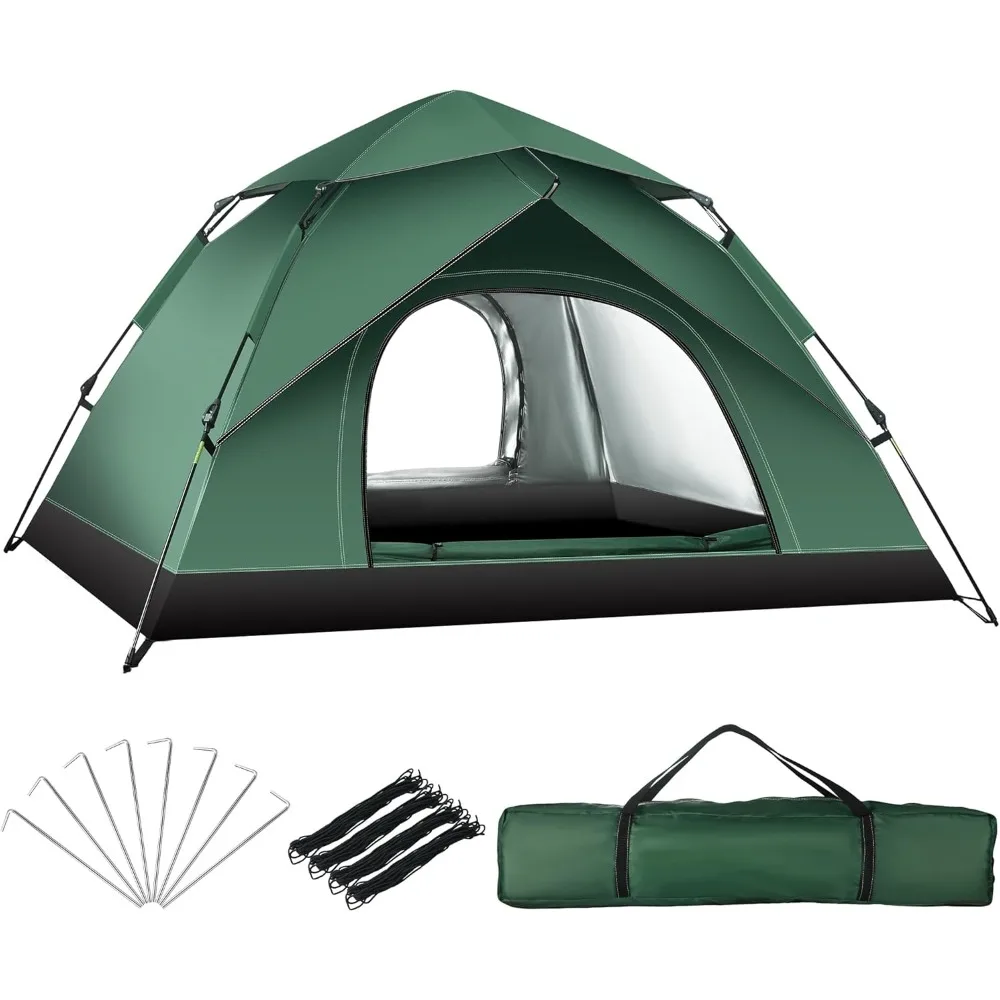 Палатки для кемпинга, 2/3/4 человека, мгновенная всплывающая купольная семейная палатка для кемпинга, водонепроницаемая, ветрозащитная, портативная, с автоматической настройкой на 60 s
Палатки для кемпинга, 2/3/4 человека, мгновенная всплывающая купольная семейная палатка для кемпинга, водонепроницаемая, ветрозащитная, портативная, с автоматической настройкой на 60 s