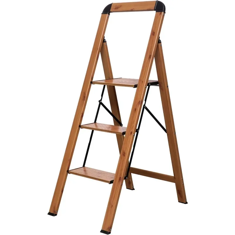 Step Ladder Finish Aluminum Folding Step Stool 3 Step Stairs Wide Pedal,Anti-Slip Portable Sturdy for Home & Kitchen
Step Ladder Finish Aluminum Folding Step Stool 3 Step Stairs Wide Pedal,Anti-Slip Portable Sturdy for Home & Kitchen