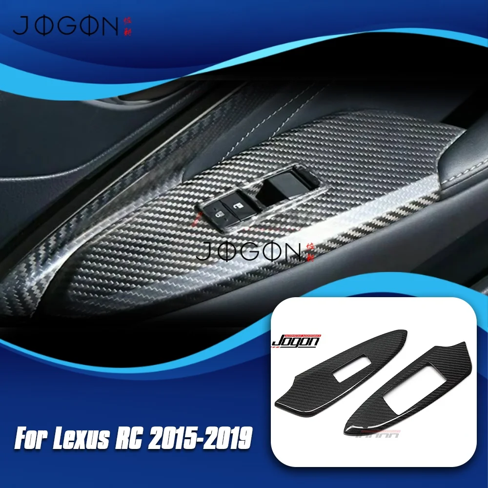 LHD For Lexus RC200 200t RC350 300 RC F Sport 2015-2025 Carbon Interior Window Lift Switch Button Panel Cover Accessories
LHD For Lexus RC200 200t RC350 300 RC F Sport 2015-2025 Carbon Interior Window Lift Switch Button Panel Cover Accessories