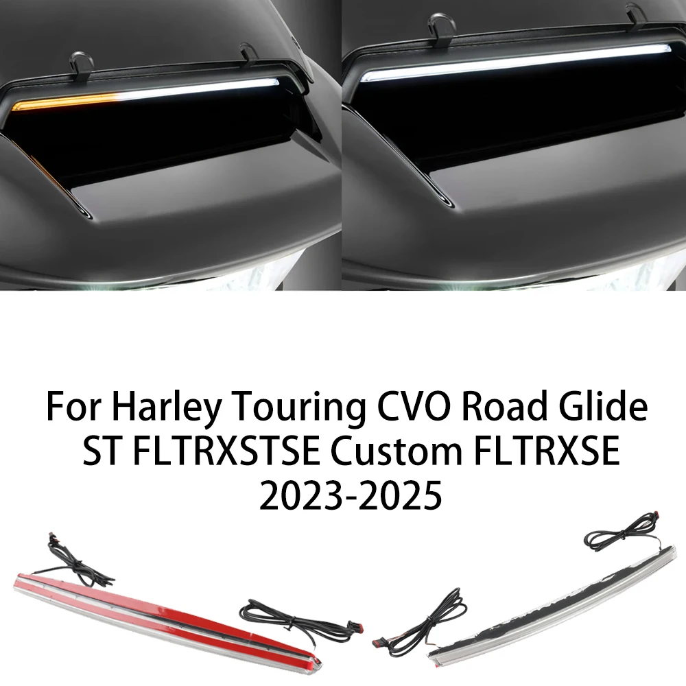 LED Accent Light for Harley Touring FLTRXSTSE FLTRXSE CVO Road Glide ST 2023-2025 Waterproof Batwing Vent Trim
LED Accent Light for Harley Touring FLTRXSTSE FLTRXSE CVO Road Glide ST 2023-2025 Waterproof Batwing Vent Trim