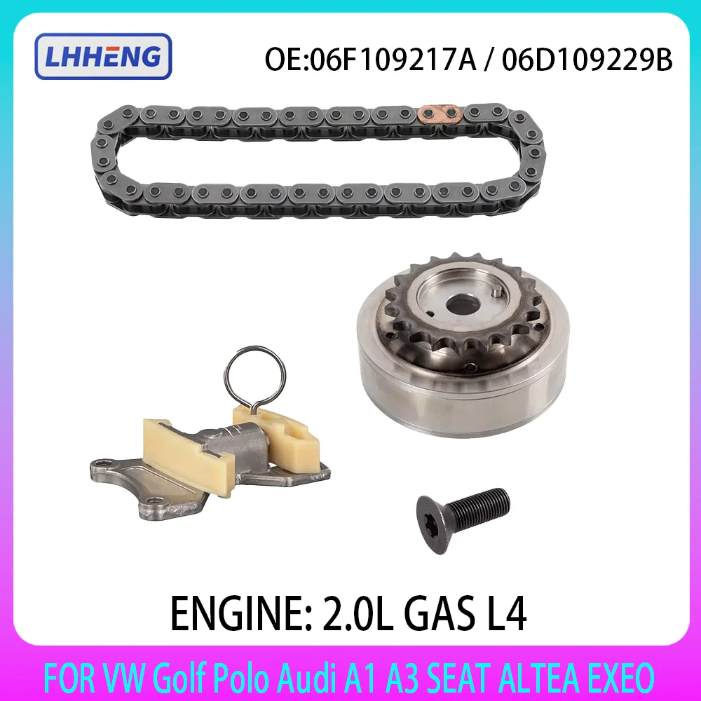 Camshaft Timing Chain Kit For VW Golf Polo Audi A1 A3 SEAT ALTEA EXEO LEON OCTAVIA 2.0L L4 GAS 2.0 L T 06D109229B 06F109217A
Camshaft Timing Chain Kit For VW Golf Polo Audi A1 A3 SEAT ALTEA EXEO LEON OCTAVIA 2.0L L4 GAS 2.0 L T 06D109229B 06F109217A