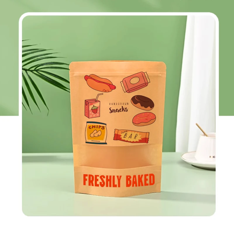 High Quality,Customized Printing Kraft Paper Standing Window Zipper Bag,Tea,Coffee,Nut,Food,Storage,Packaging Pouch,Print Logo
High Quality,Customized Printing Kraft Paper Standing Window Zipper Bag,Tea,Coffee,Nut,Food,Storage,Packaging Pouch,Print Logo