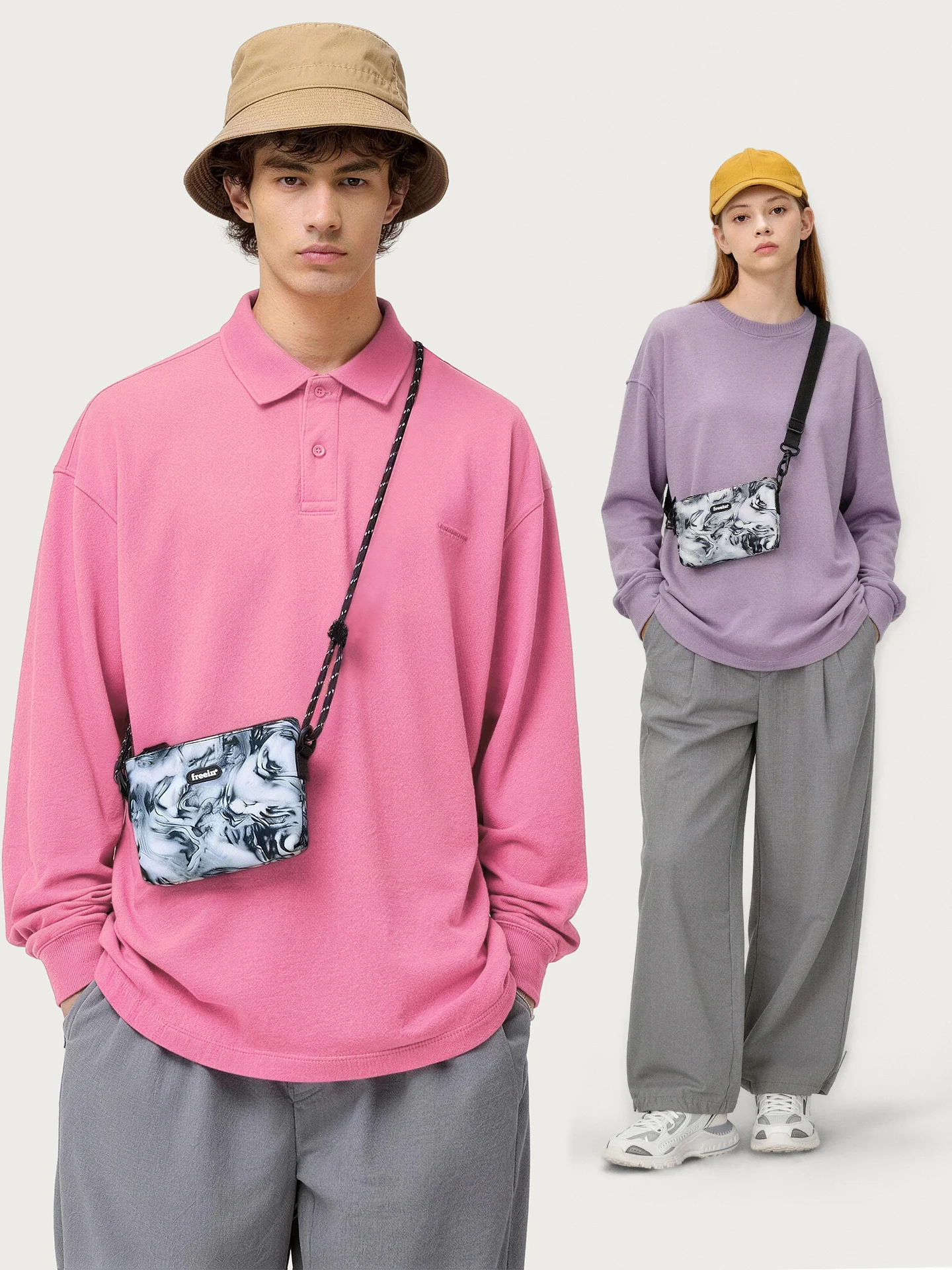 Freein Citywalk Crossbody Bag Unisex Summer Versatile Mobile Phone Hanging Bag Printed Bag Casual Simple Style Waterproof
Freein Citywalk Crossbody Bag Unisex Summer Versatile Mobile Phone Hanging Bag Printed Bag Casual Simple Style Waterproof