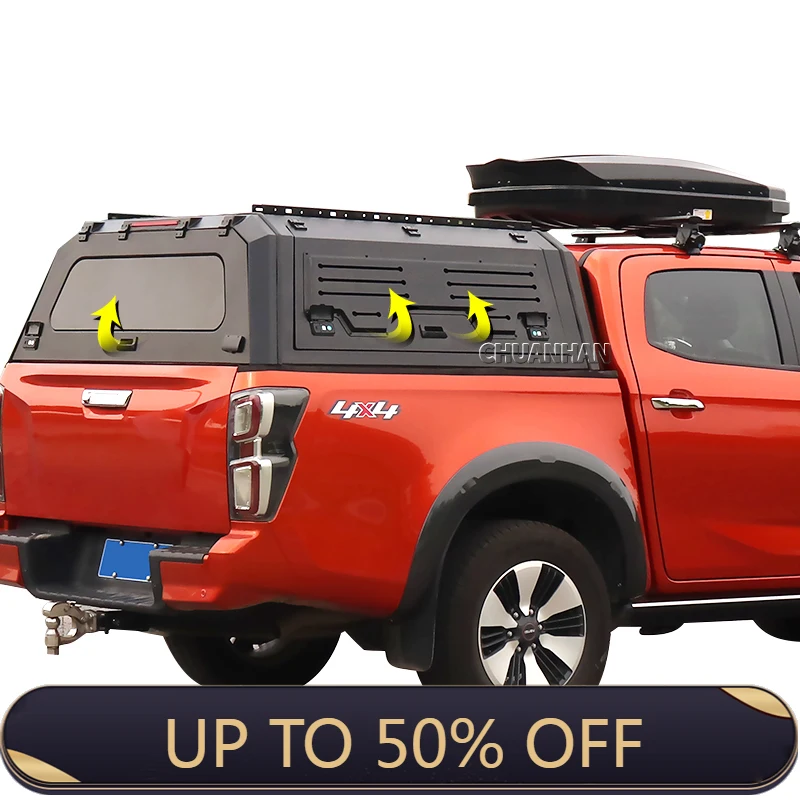 Deren High Qualit Aluminum Alloy Truck Bed Topper for F150 Amarok Folding and Roll-up Pickup Cover with Waterproof Locking
Deren High Qualit Aluminum Alloy Truck Bed Topper for F150 Amarok Folding and Roll-up Pickup Cover with Waterproof Locking