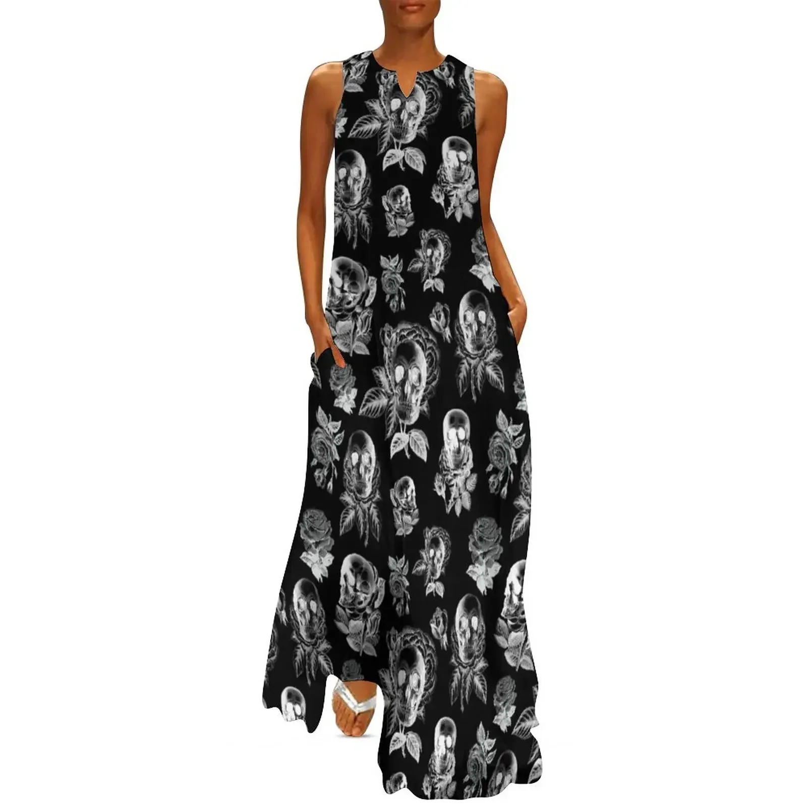 Skulls 'n' Roses Monochrome Long Dress women dress women's evening dresses dress dresses luxury dresses
Skulls 'n' Roses Monochrome Long Dress women dress women's evening dresses dress dresses luxury dresses
