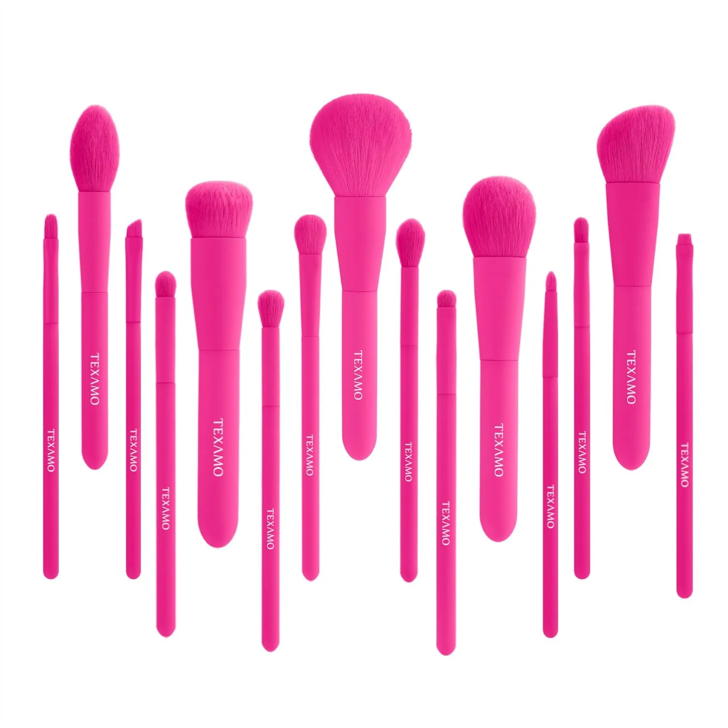 15 Piece Makeup Brush Set, Premium Synthetic Makeup Brushes for Foundation Powder Blush Highlighter Concealer, Travel Makeup
15 Piece Makeup Brush Set, Premium Synthetic Makeup Brushes for Foundation Powder Blush Highlighter Concealer, Travel Makeup