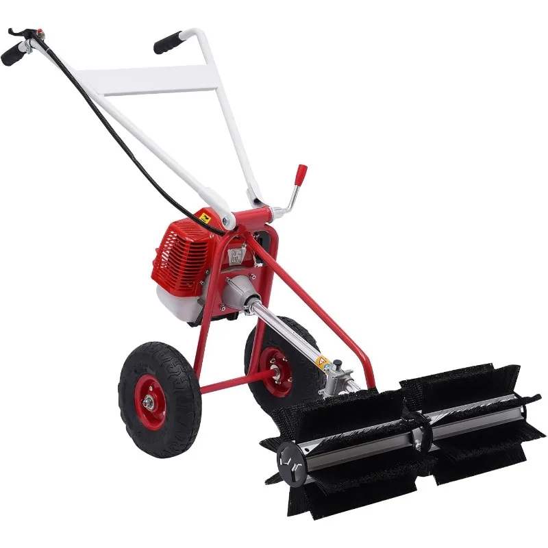Power Broom Sweeper Cordless,43CC Gas Powered Broom,Walk-Behind Outdoor Hand Push Sweeper
Power Broom Sweeper Cordless,43CC Gas Powered Broom,Walk-Behind Outdoor Hand Push Sweeper