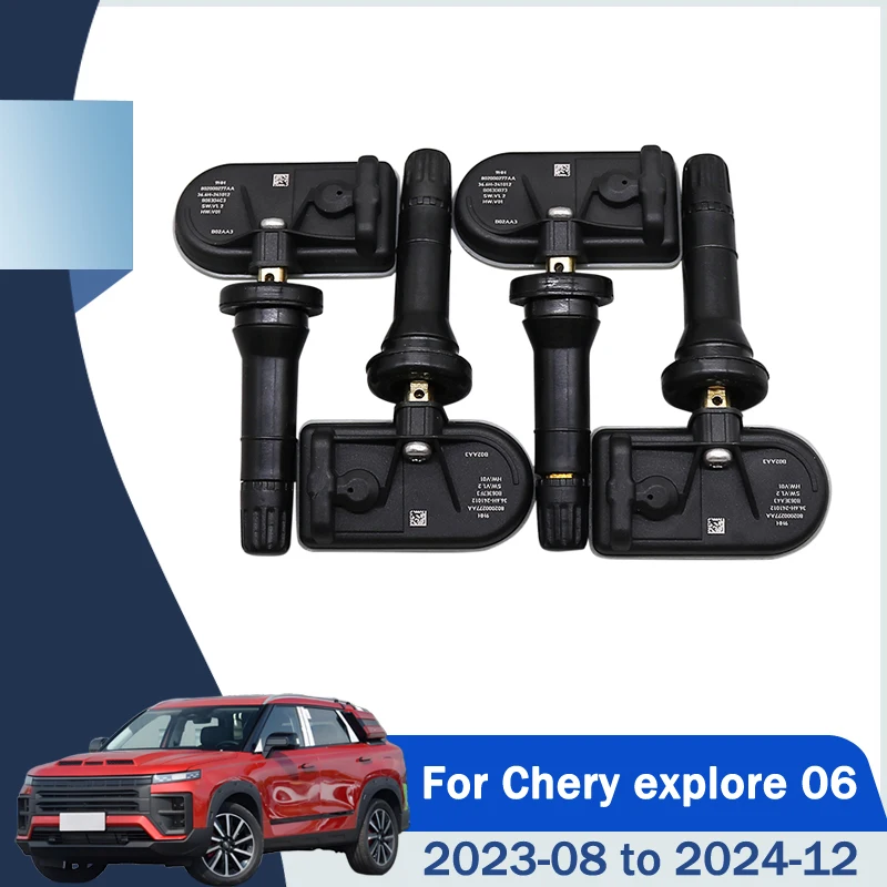 4PCS Tire Pressure Sensor 802000277AA 433MHZ TPMS Sensor For Chery Fulwin T6 OMODA 5 explore 06 C-DM Tiggo 5X 7 7 PLUS 8 PLUS
4PCS Tire Pressure Sensor 802000277AA 433MHZ TPMS Sensor For Chery Fulwin T6 OMODA 5 explore 06 C-DM Tiggo 5X 7 7 PLUS 8 PLUS