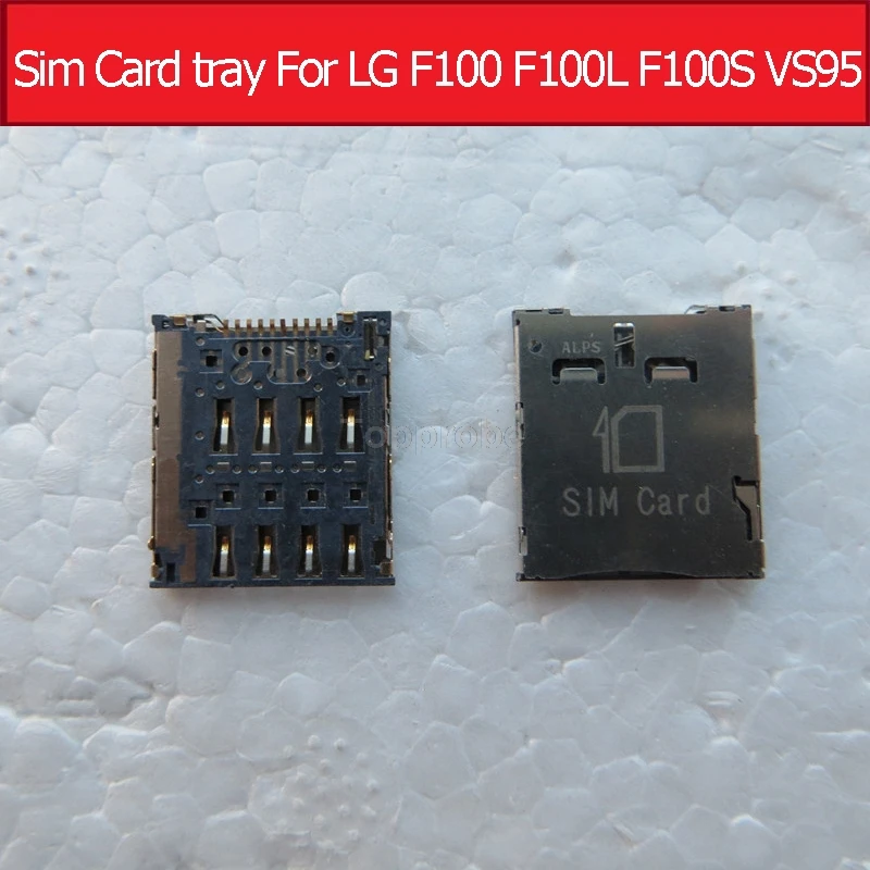 Best Genuine Sim Card tray For LG F100 F100L F100S VS950 Sim Card slot For TCL S830U Sim card reader Connector replacement parts
Best Genuine Sim Card tray For LG F100 F100L F100S VS950 Sim Card slot For TCL S830U Sim card reader Connector replacement parts
