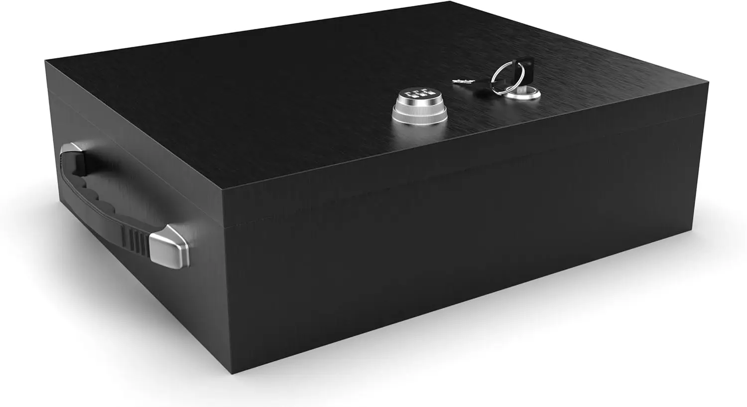 Fire Resistant Security Box with Dual Lock, Key and Combination Safe for Documents and Valuables
Fire Resistant Security Box with Dual Lock, Key and Combination Safe for Documents and Valuables