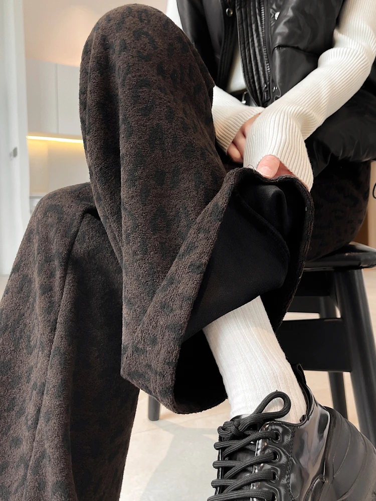 American Retro Thiened Fce Plaid Micro Flared Pants Women's High Waist Slim Fit Drapey Floor Length Hoof Pants
American Retro Thiened Fce Plaid Micro Flared Pants Women's High Waist Slim Fit Drapey Floor Length Hoof Pants