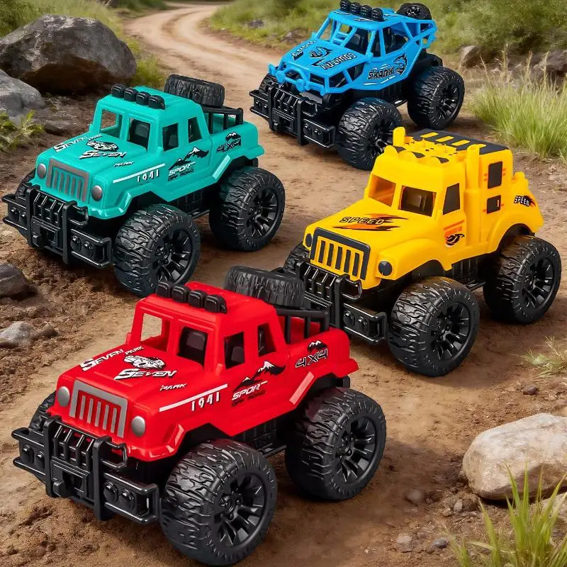 Kids Inertia Monster Truck Toy Friction Powered Off Road Vehicle Plastic Car For Boys Gift
Kids Inertia Monster Truck Toy Friction Powered Off Road Vehicle Plastic Car For Boys Gift