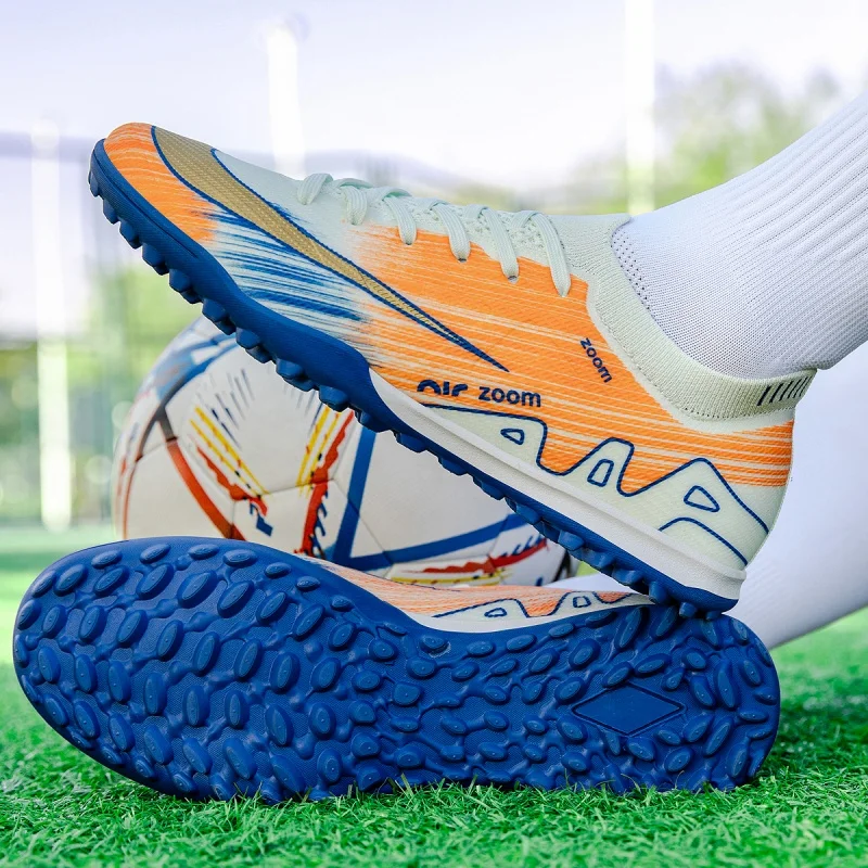 2025 New Men Soccer Shoes Long Spikes Outdoor Football Boots Training Adult Kids Sport Footwear Sneakers Non Slip Training
2025 New Men Soccer Shoes Long Spikes Outdoor Football Boots Training Adult Kids Sport Footwear Sneakers Non Slip Training