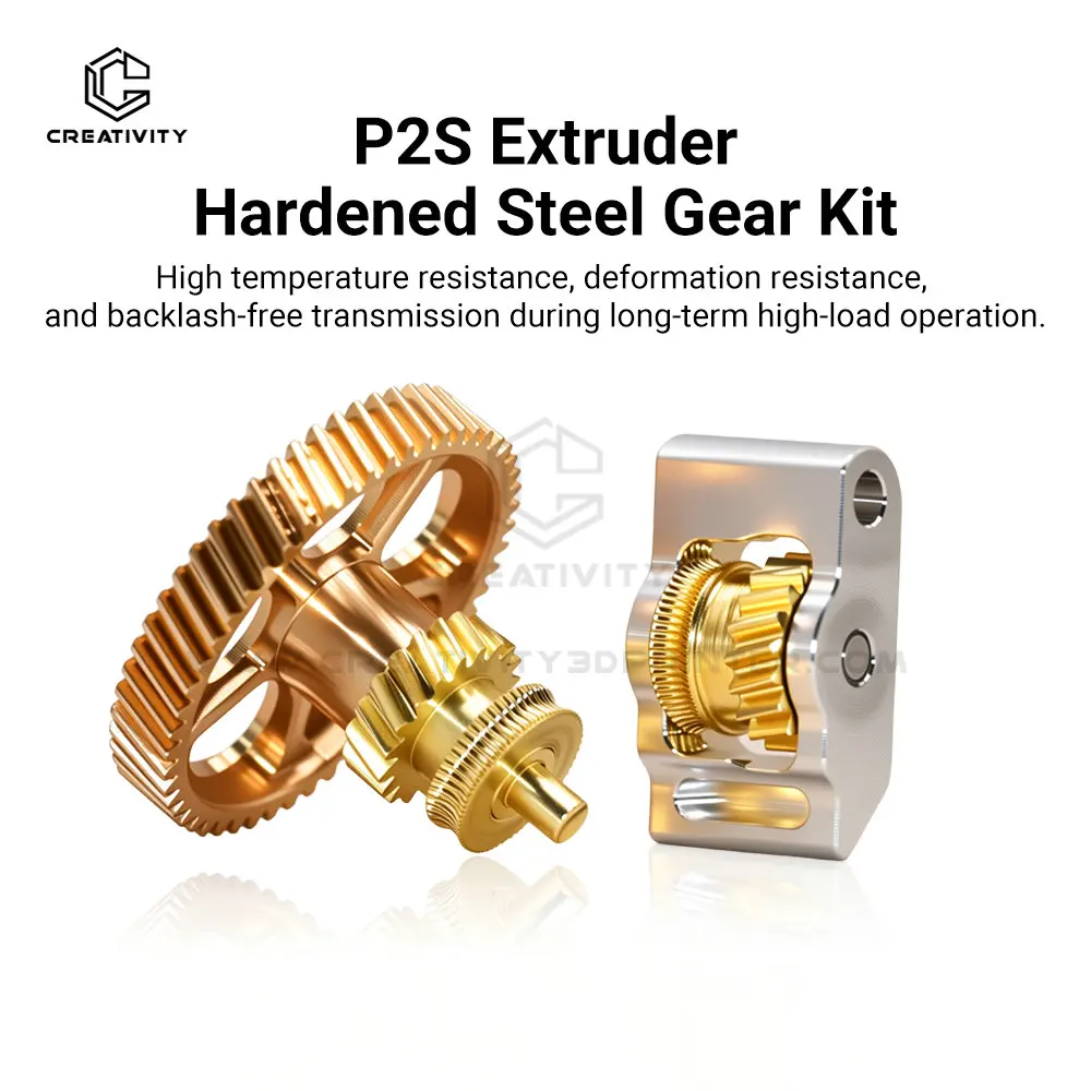 3D Printer Replacement P2S Extruder Gear Kit Hardened Steel All Metal Gear Kit High Temperature For Bamboo lab P2S
3D Printer Replacement P2S Extruder Gear Kit Hardened Steel All Metal Gear Kit High Temperature For Bamboo lab P2S