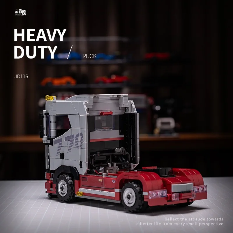 871PCS Heavy Trucks And Trailers Building Blocks Transportable Car Model DIY Educational Construction Toys Gifts For Boys
871PCS Heavy Trucks And Trailers Building Blocks Transportable Car Model DIY Educational Construction Toys Gifts For Boys