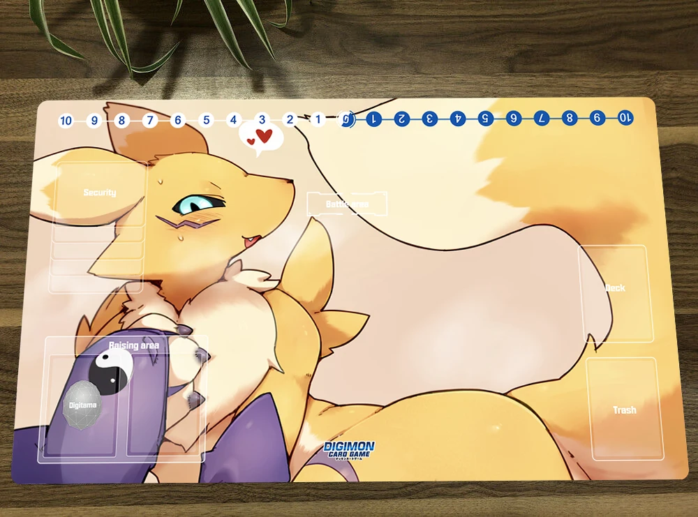 Digimon Duel Playmat Renamon Trading Card Game Mat DTCG CCG Mat Mouse Pad Desk Pad TCG Play Mat Mousepad With Free Bag
Digimon Duel Playmat Renamon Trading Card Game Mat DTCG CCG Mat Mouse Pad Desk Pad TCG Play Mat Mousepad With Free Bag