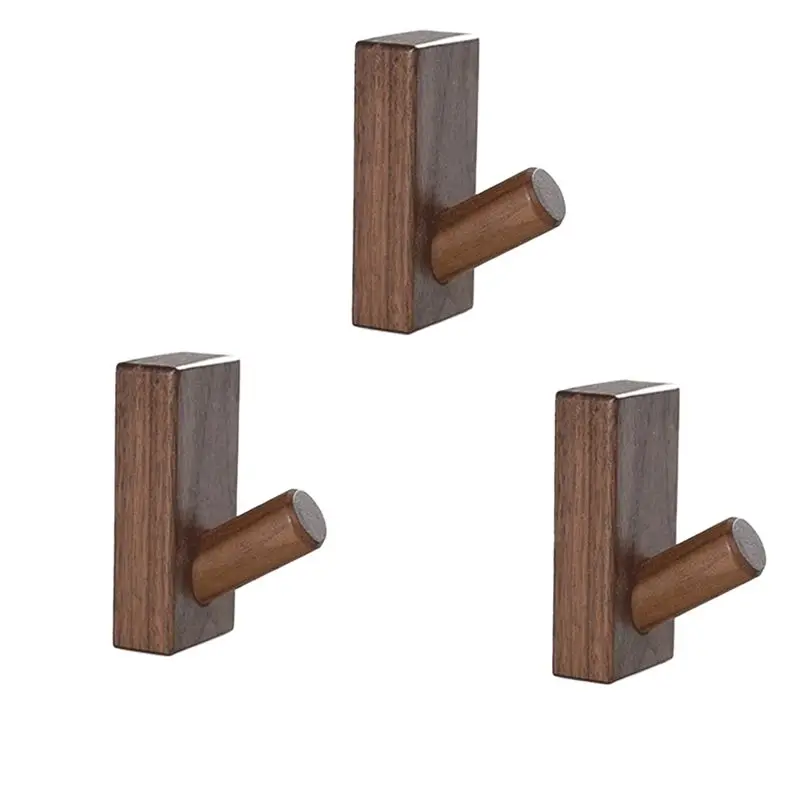 ABHI-Simple Solid Wood Hooks Clothes Hangers Bathroom Wall Hooks Bedroom Coat Storage Racks Home Towel Key Decorative Hooks
ABHI-Simple Solid Wood Hooks Clothes Hangers Bathroom Wall Hooks Bedroom Coat Storage Racks Home Towel Key Decorative Hooks