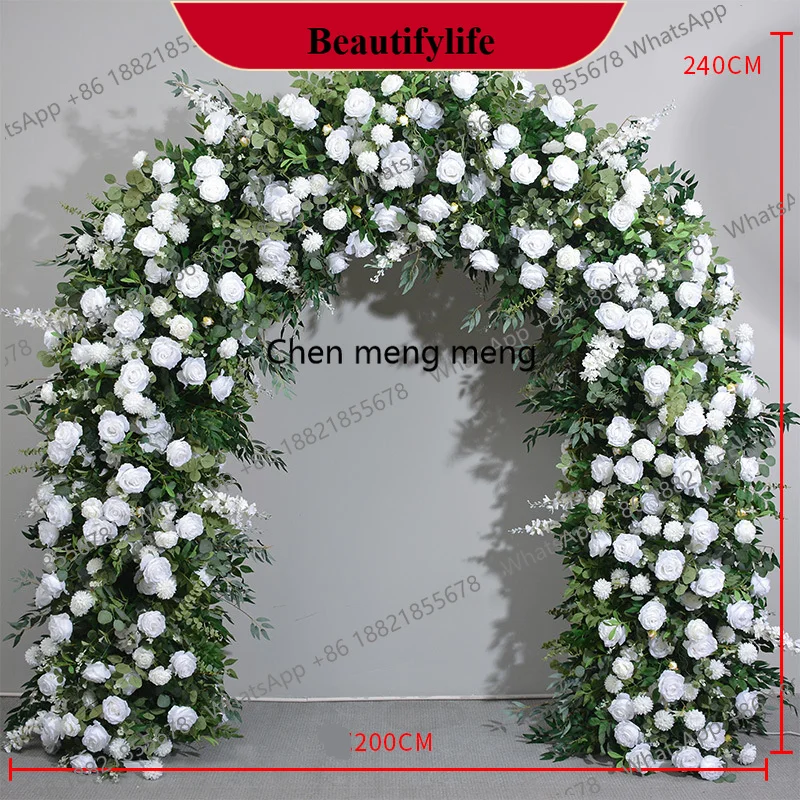 z183 2MX2.4M Artificial Green Plants, Rose Arches Floral Arrangements Western Style Lawns Wedding Decorations Embroidered Ball D
z183 2MX2.4M Artificial Green Plants, Rose Arches Floral Arrangements Western Style Lawns Wedding Decorations Embroidered Ball D