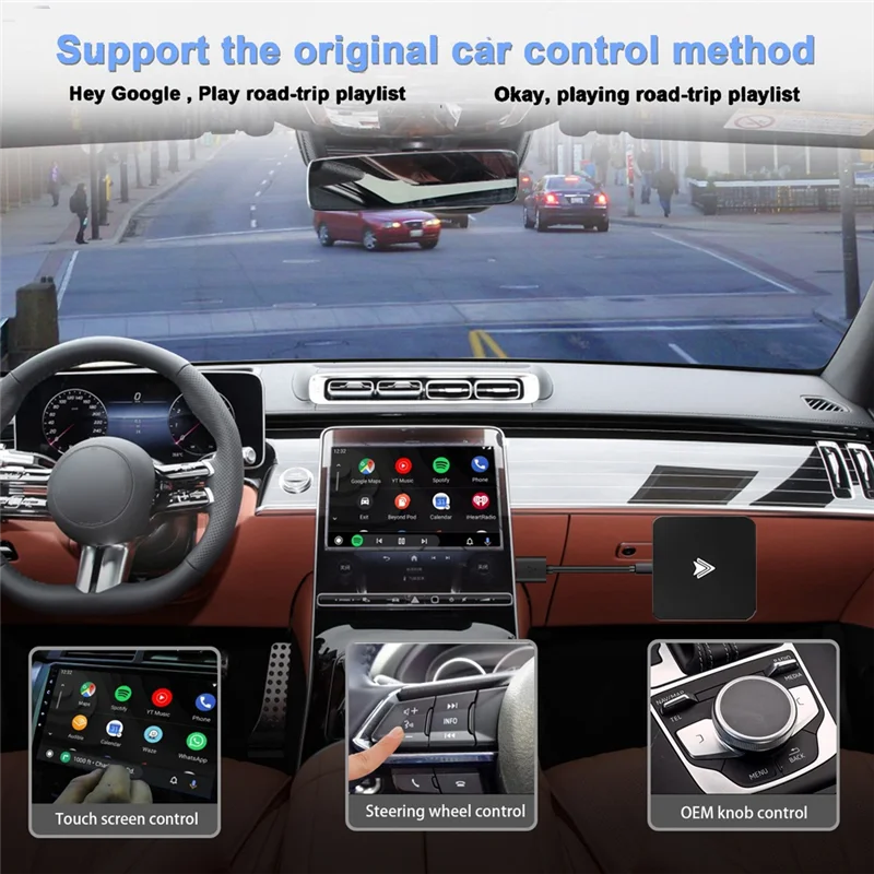 #802U Wired to Wireless Android Auto Carplay for Netflix Car Ai Box Linux (black)
#802U Wired to Wireless Android Auto Carplay for Netflix Car Ai Box Linux (black)